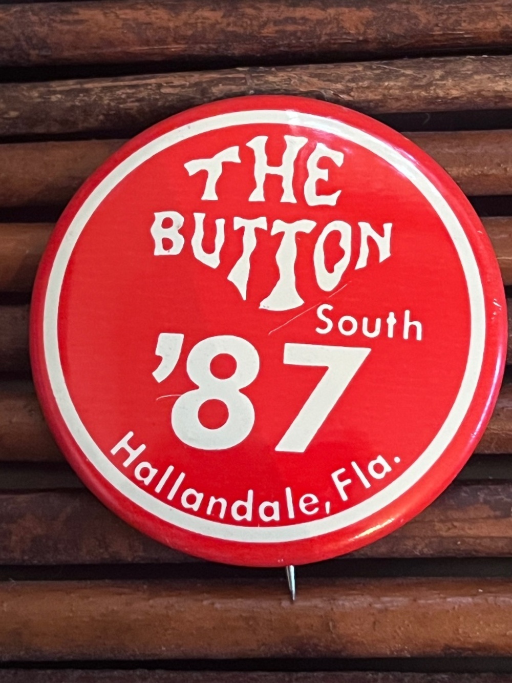 Vintage The Button South '87 Hallandale, Fla Rock Club Music Venue Bar